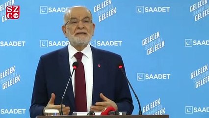 Karamollaoğlu: TÜİK çıksın; 'işsizlik tamamen bitti' desin. Onlar da rahat etsin biz de