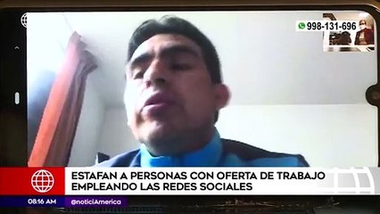Primera Edición: Estafan a personas con oferta de trabajo empleando Redes Sociales