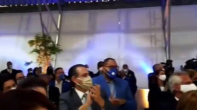 Luis Abinader y Raquel Peña reciben certificados de elección de la JCE