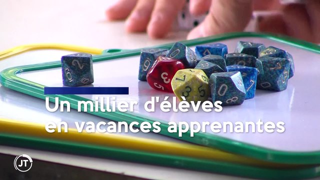 Le journal - 15/07/2020 - Indre-et-Loire : un millier d'élèves en vacances apprenantes