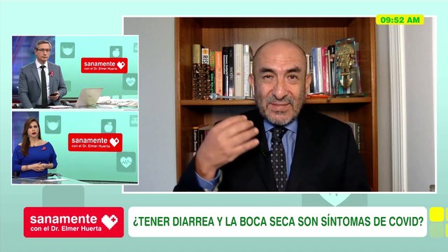 Sanamente con el Doctor Elmer Huerta: ¿Tener diarrea y la boca seca son síntomas del Covid-19? (HOY)