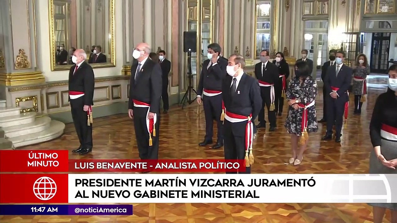 Edición Mediodía: Martín Vizcarra tomó juramento a nuevo Gabinete encabezado por Pedro Cateriano (HOY)