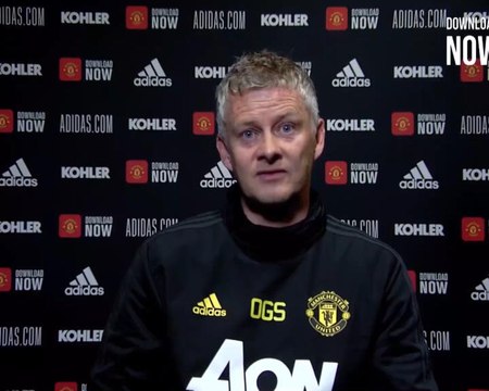 36e j. - Solskjaer : Nous avons fait des choses fantastiques