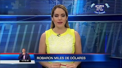 Cámaras de seguridad captaron el robo de sacapintas a una pareja en Portoviejo