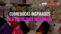 Cubrebocas inspirados en la cultura mexicana