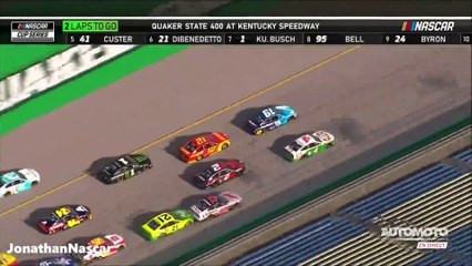 Crazy Finish Kentucky 2020 NASCAR Cup Series