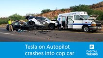 Tesla driver using Autopilot suspected of DUI after crashing into Arizona cop car