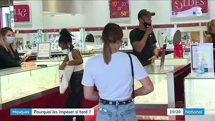 Masques : pourquoi les imposer si tard ?