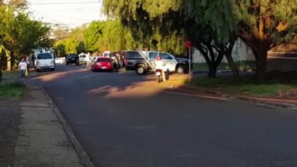 Ação de investigação da DH, mobiliza grande aparato policial no Bairro Santa Cruz