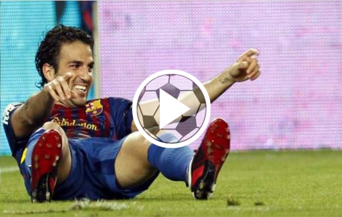 28 pases y gol de Cesc Fàbregas ¡Así jugaba el mejor Barcelona de la historia!