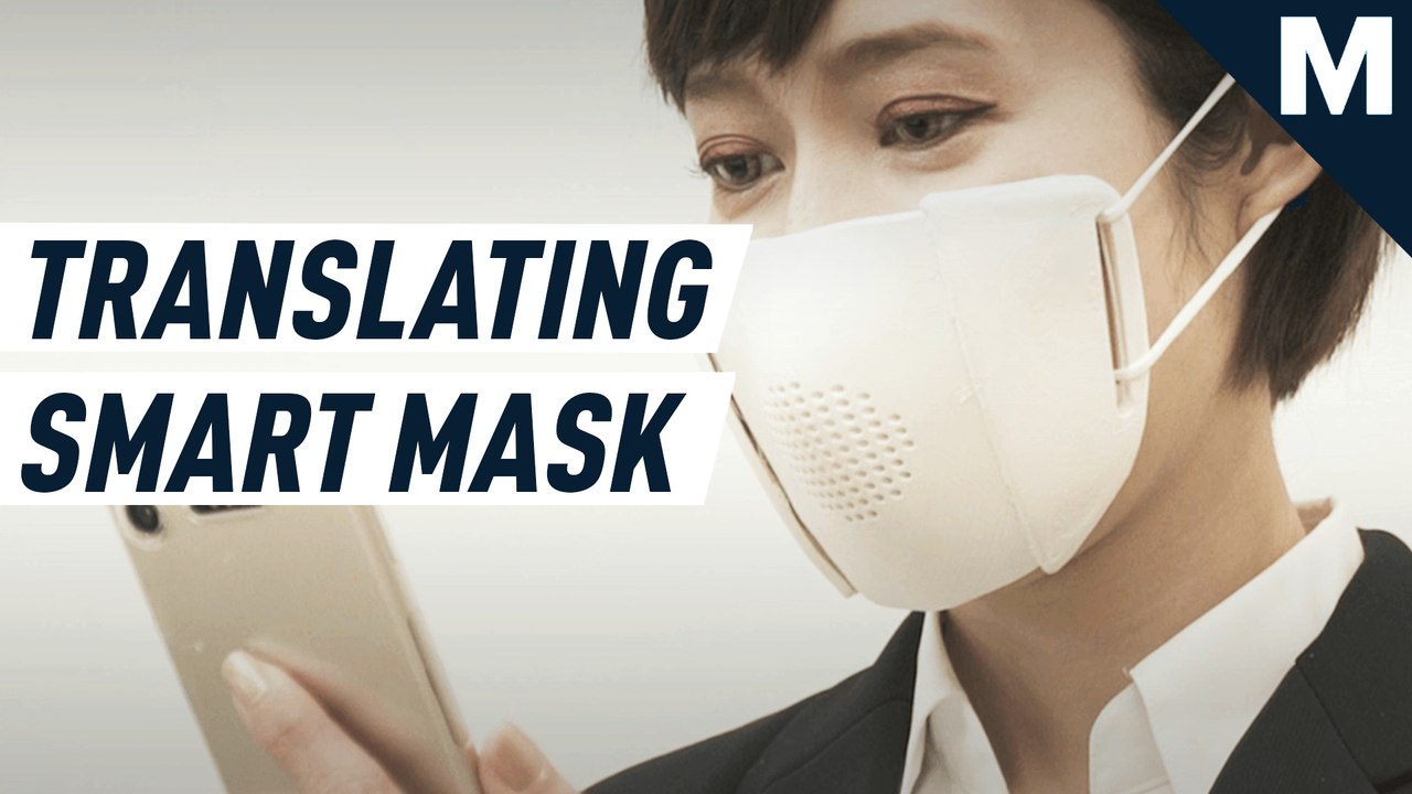 This smart mask can translate  8 different languages
