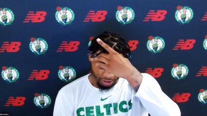 Marcus Smart press conference: Celtics "kicking each other's a**es."