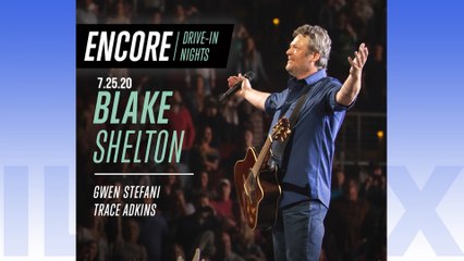 Buy Tickets Now for Encore Drive-In Nights with Blake Shelton