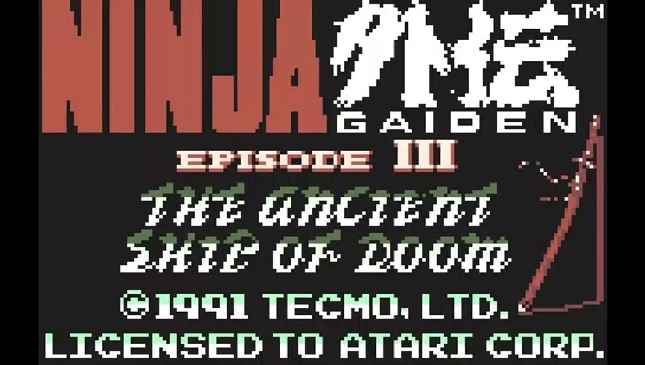 [Longplay] Ninja Gaiden III: The Ancient Ship of Doom - Atari Lynx (1080p 60fps)