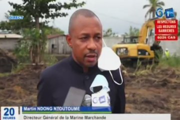 RTG/Visite de chantiers du DG de la Marine marchande dans les zones de Barracuda