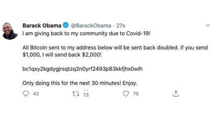 "오바마·바이든·게이츠 등 트위터 계정 해킹" / YTN