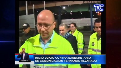 Empezó el juicio por peculado contra Fernando Alvarado