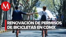 CdMx publica lineamientos para renovar permisos para bicis y patines sin anclaje