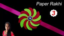DIY Paper Rakhi | How to Make Rakhi At Home | Handmade Paper Rakhi | Easy Rakhi Design - 3