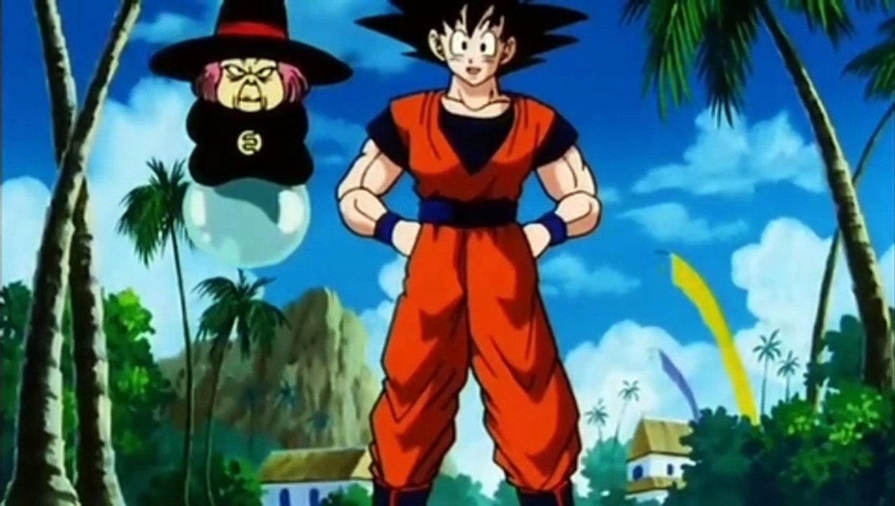 Goku regresa a la tierra