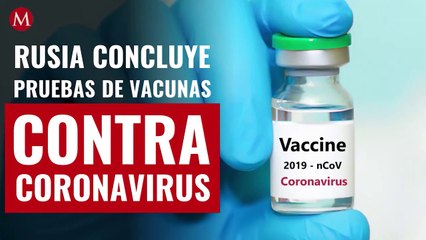 Video herunterladen: Rusia concluye pruebas de vacunas contra coronavirus