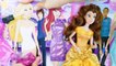 Cinderella Rapunzel Ariel Barbie DressUp & Dance Puppenkleider & Tanz Cendrillon Robes Boneka gaun