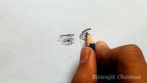 Tiger Shroff Drawing sketch with Smiling Face _ tiger shroff drawing easy