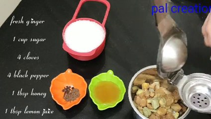 Ginger candy / cough drops