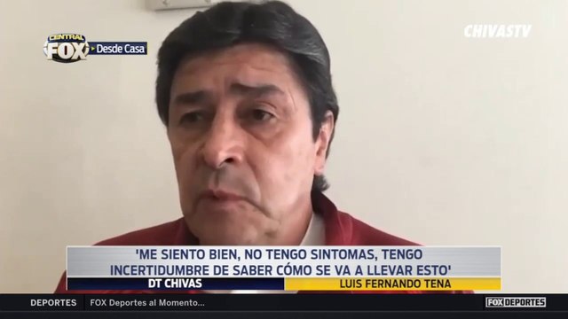 Luis Fernando Tena da positivo a COVID-19: Liga MX