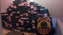 Homem é preso pela PF com 260 quilos de maconha em fundo falso de caminhão