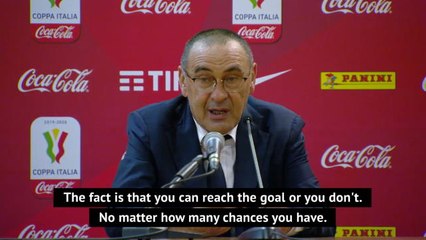 Juve 'hit the post' against Sassuolo in quest for title - Sarri