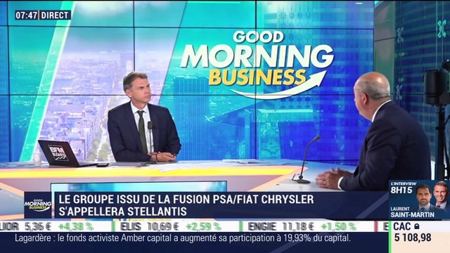 Jean-Philippe Imparato (Peugeot) : Stellantis, le groupe issu de la fusion PSA/Fiat Chrysler - 16/07
