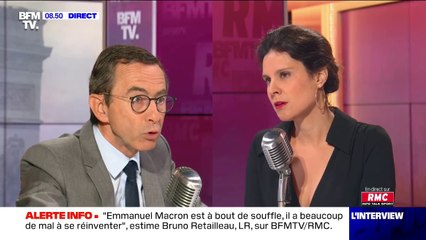 Bruno Retailleau (LR) sur la gestion de la crise sanitaire: "On a toujours un temps de retard"