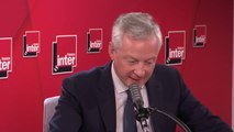Bruno Le Maire, ministre de l'Économie : 