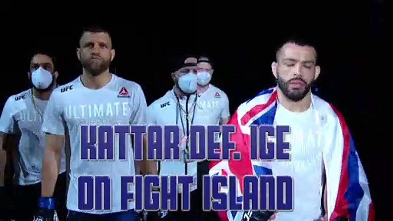Calvin Kattar Outlasts Dan Ige On Fight Island