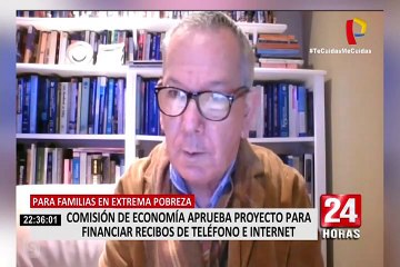 Comisión de Economía aprobó proyecto de ley para financiar recibos de teléfono e Internet