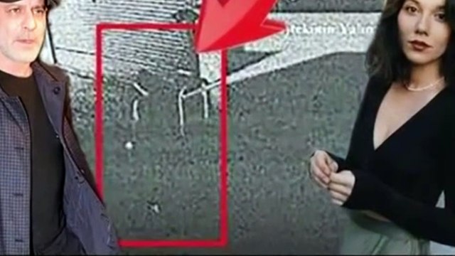 Kamera kayıtları ortaya çıktı; Ozan Güven'den şiddet gördüğü iddia edilen Deniz Bulutsuz çıplak ayakla sokakta