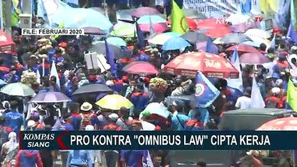 Omnibus Law Cipta Kerja Sudah Diprotes Sejak Penyerahan Draf