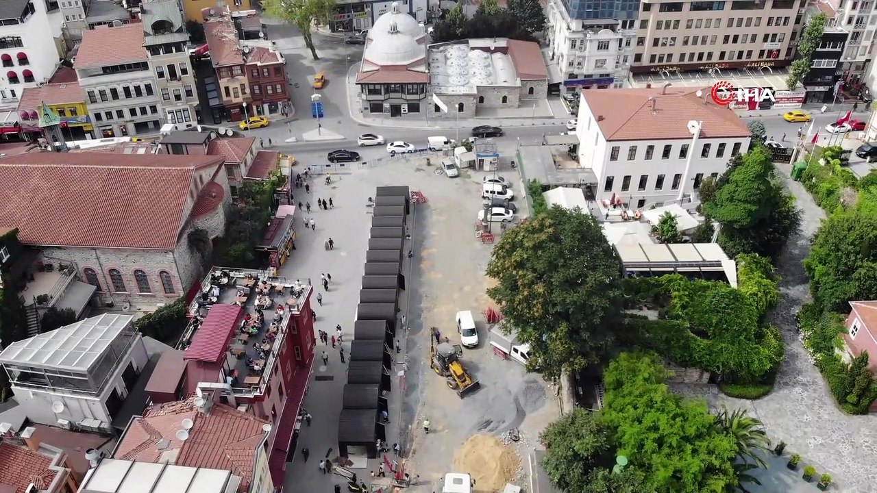 Beşiktaş Kumpirciler Çarşısı açılış için gün sayıyor