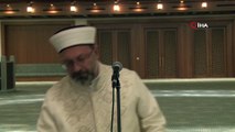 Diyanet İşleri Başkanı Erbaş, 15 Temmuz Gecesi İçin Millet Camisinde Sela Okudu