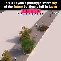 Toyota prototype smart city project of japan