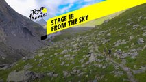 Tour de France 2020 - Étape 18 vue du ciel / Stage 18 from the sky : Méribel – La Roche-sur-Foron