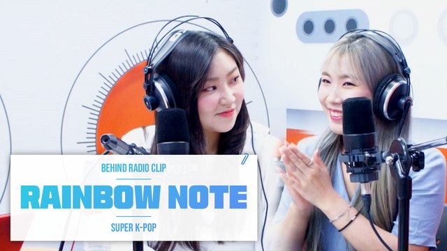 [Pops in Seoul] ♦︎Behind Radio Clip♦︎ Rainbow note(레인보우 노트)'s Interview~❤︎