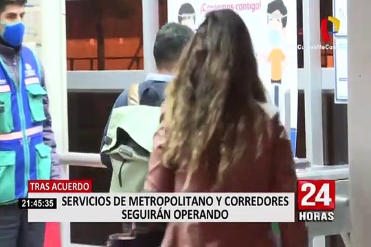 Alcalde de Lima: Pasajes de transporte no subirán en Metropolitano y Corredores Complementarios