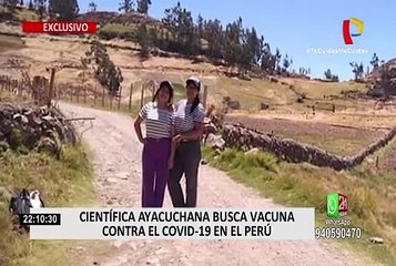 ¡Exclusivo! Conozca a la científica ayacuchana más joven que busca la vacuna contra la COVID-19