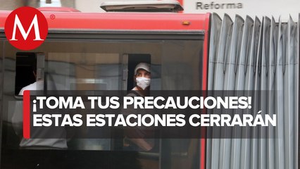 CdMx cerrará 4 estaciones de Metrobús para retirar puente peatonal