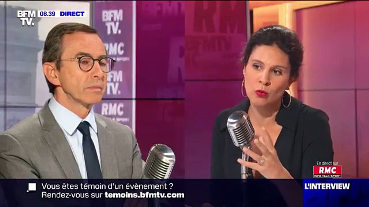 16.07.2020 - Bruno Retailleau est l'invité d'Apolline de Malherbe dans la matinale de BFMTV - RMC