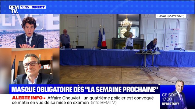 Masque obligatoire dès la semaine prochaine - 16/07