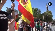 Cacerolada frente al Palacio Real como protesta al Gobierno