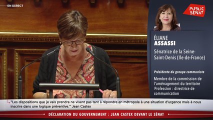 Éliane Assassi: " Il n'y aura pas de reconstruction sans un partage des richesses"